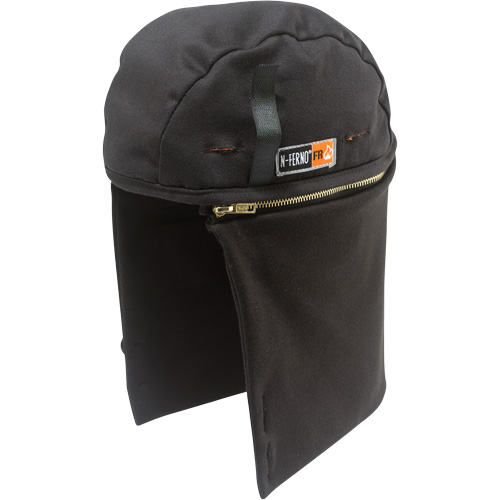 N-Ferno 6880 Two-Layer FR Winter Liner, Black, Cotton/Fleece/Modacrylic Cintas