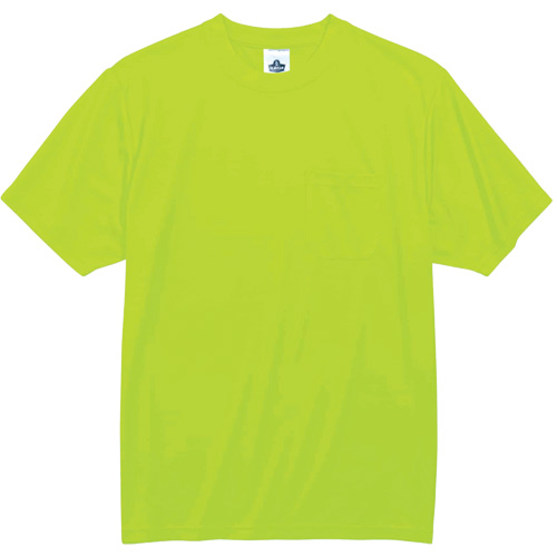 Chandail non certifi&eacute; GloWear 8089, Polyester, Petit, Jaune lime haute visibilit&eacute; Cintas