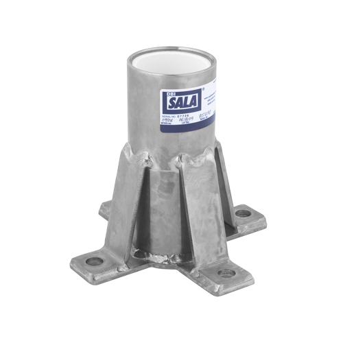 Base de potence pour collier de passage pour installation sur le plancher DBI-SALA Advanced Cintas