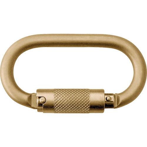 Nano-Lok Twin-Leg Fixed D-Ring Connector, Steel, 420 lbs. Capacity Cintas