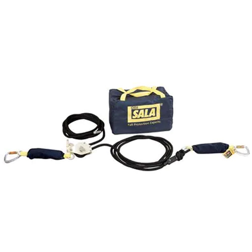 Syst&egrave;me de cordage de s&eacute;curit&eacute; synth&eacute;tique horizontal Sayfline Cintas
