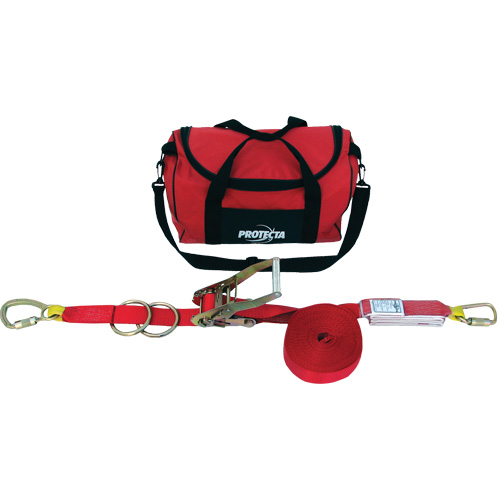 Syst&egrave;me de cordage de s&eacute;curit&eacute; horizontal PRO-Line Cintas