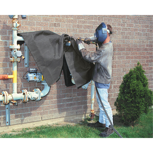 Welding Blankets, 5' W x 7' L, Rated Up To 3000 °F Cintas