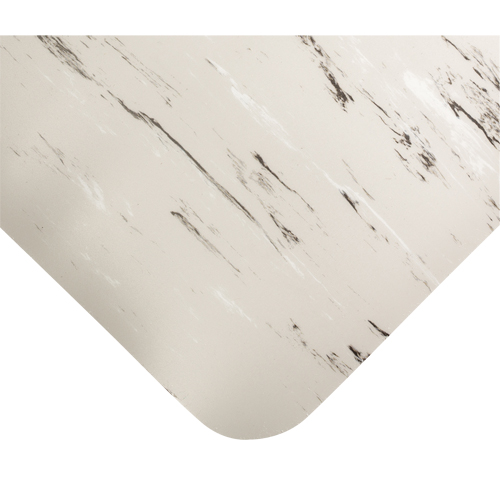 Tile-Top Select Anti-Microbial Mats No.494, Smooth, 4' x 10' x 1/2", Grey, PVC Cintas