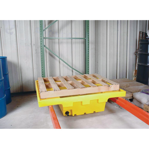 Ultra-Rack Sump&reg;, 51.5" L x 51.5" W x 12" H, 66 US gal. Capacity Cintas