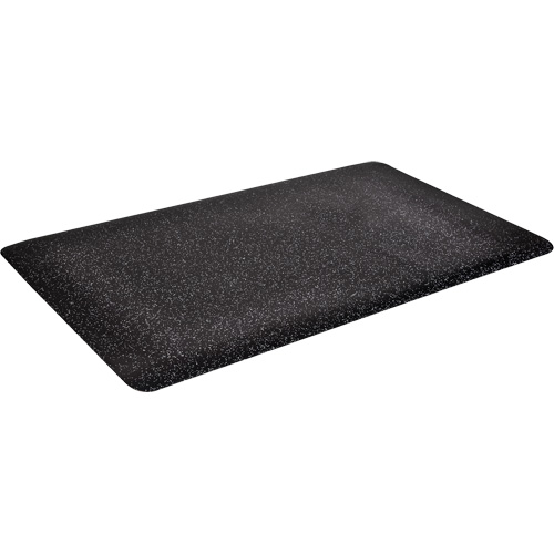 WD Foodmaster Anti-Microbial Mats, Smooth, 2' x 3' x 9/16", Black, Vinyl Foam Cintas