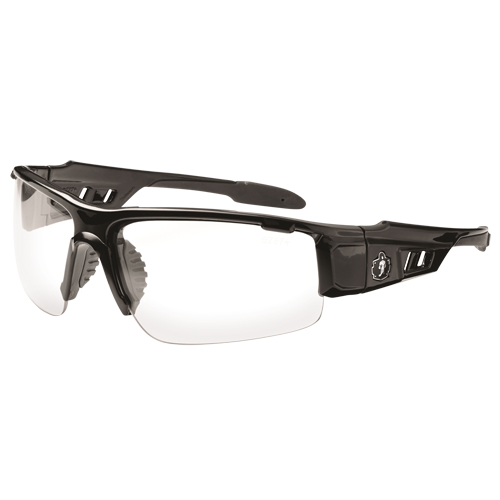Lunettes de s&eacute;curit&eacute; Skullerz Dagr, Lentille Transparent, Anti-&eacute;gratignures, ANSI Z87+/R&eacute;pond ou surpasse la norme CSA Z94.3 Cintas
