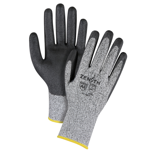 Gants &eacute;lastiques sans coutures r&eacute;sistants &agrave; la coupe, Taille Petit/7, Calibre 13, Rev&ecirc;tement Polyur&eacute;thane, Enveloppe en PEHP, ANSI/ISEA 105 niveau 2/EN 388 niveau 3 Cintas