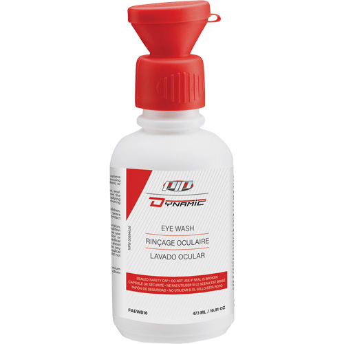Dynamic Eyewash Bottle, Empty Bottle, 16 oz. Cintas