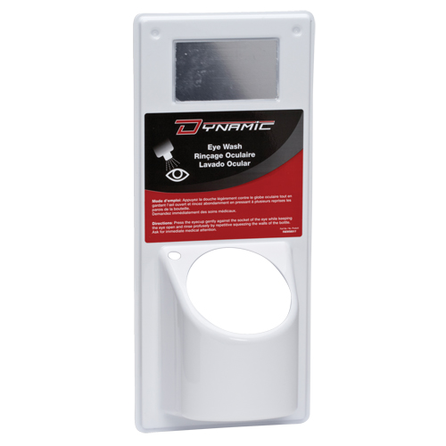 Dynamic Panel for Eye Wash Station Cintas