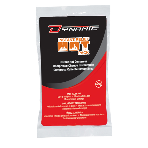 Dynamic Instant Compress, Hot, Single Use, 6" x 10" Cintas