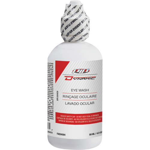 Solution isotonique st&eacute;rile Dynamic, 4 oz Cintas
