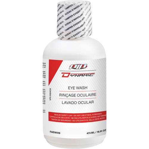 Solution pour douche oculaire Dynamic, 16 oz Cintas