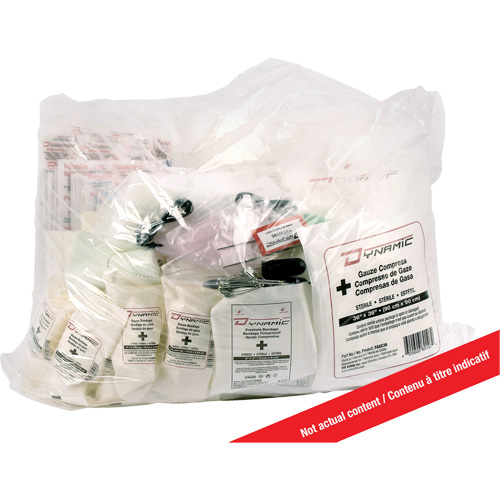 Dynamic First Aid Kit Refill, Meets CSA Z1220-17 Type 3 High-Risk Environment, Small (2-25 Workers), Class 1 Cintas