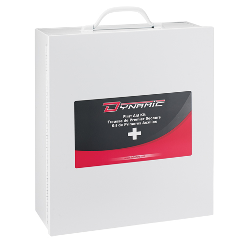 Trousse de premiers soins pour bateau Dynamic, Dispositif m&eacute;dical Classe 1, Boîte en m&eacute;tal Cintas