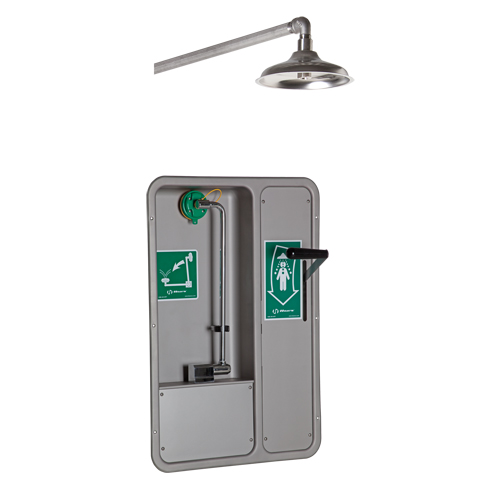 ADA Eye/Face Wash and Shower, Ceiling-Mount Cintas