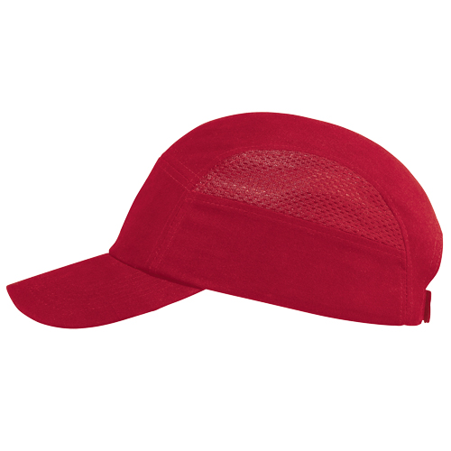 Casquette antichocs Grand Slam II de North, Rouge Cintas
