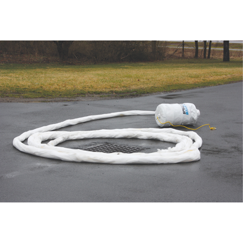Spillver Bullet Boom, Oil Only, 100' L x 5" W, 28 gal. Absorbancy Cintas