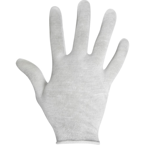 Inspection Gloves, Cotton, Unhemmed Cuff, X-Large Cintas