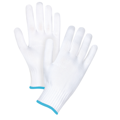 Gants tricot&eacute;s sans couture, Polyester, Calibre 10, T-Grand Cintas