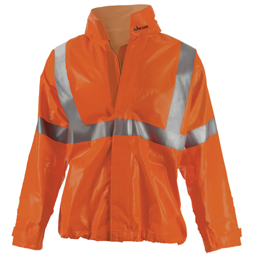 J162 310DH Manteau ignifuge Utili-Gard, 3T-Grand, Orange haute visibilit&eacute; Cintas