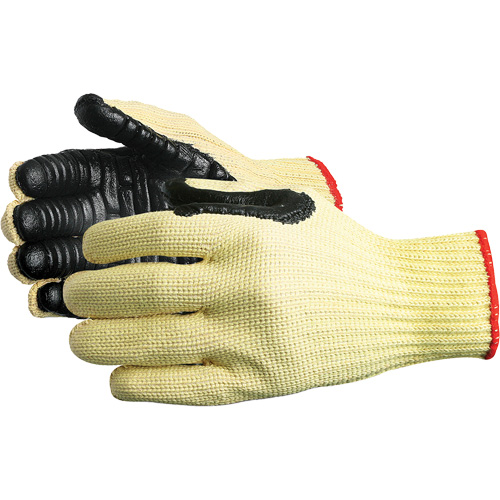 Vibrastop Vibration-Dampening Gloves, Size Large, Synthetic Palm Cintas