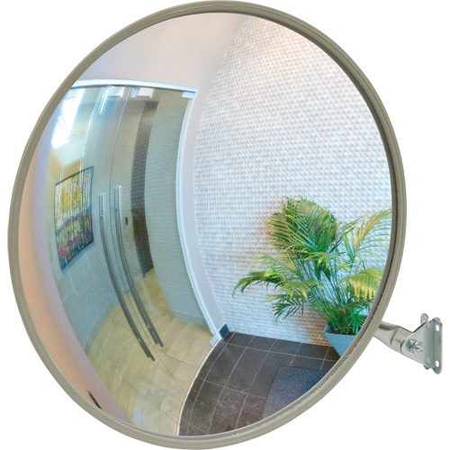 Miroir convexe avec bras t&eacute;lescopique, Int&eacute;rieur/Ext&eacute;rieur, Diam&egrave;tre 12" Cintas