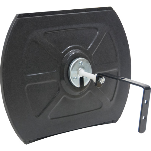 Roundtangular Convex Mirror with Bracket, 12" H x 18" W, Indoor/Outdoor Cintas