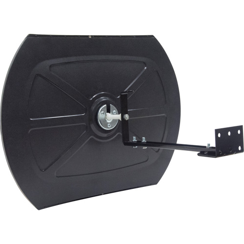 Roundtangular Convex Mirror with Bracket, 20" H x 30" W, Indoor/Outdoor Cintas