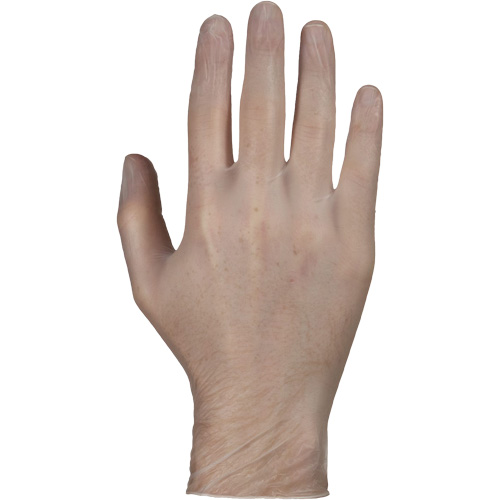 Gants jetables, Petit, Vinyle, 4 mils, Sans poudre, Blanc Cintas