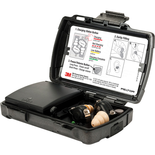 Trousse de bouchons d'oreilles Peltor Tactical TEP-200 Cintas
