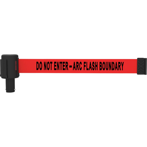 PLUS Banner Cassette, Do Not Enter - Arc Flash Boundary, 15', Red Tape Cintas