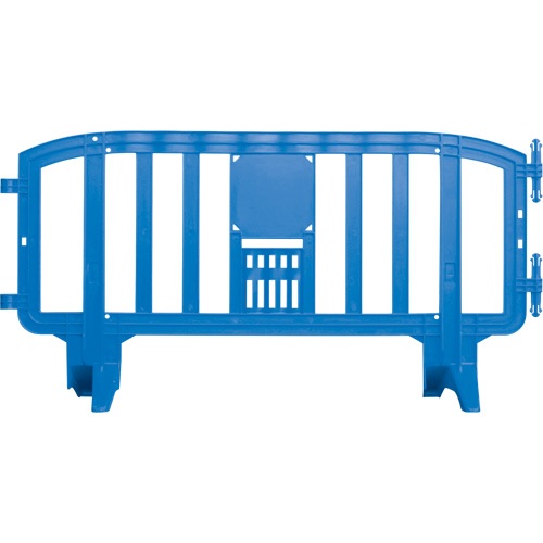 Movit Barricade, Interlocking, 78" L x 39" H, Blue Cintas
