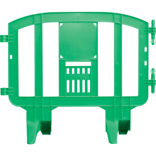Minit Barricade, Interlocking, 49" L x 39" H, Green Cintas