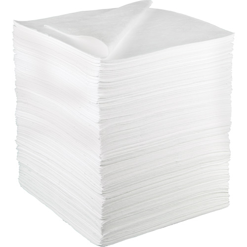 Petroleum Sorbent Pad, Oil Only, 19" x 17", 38.7 gal. Absorbancy Cintas