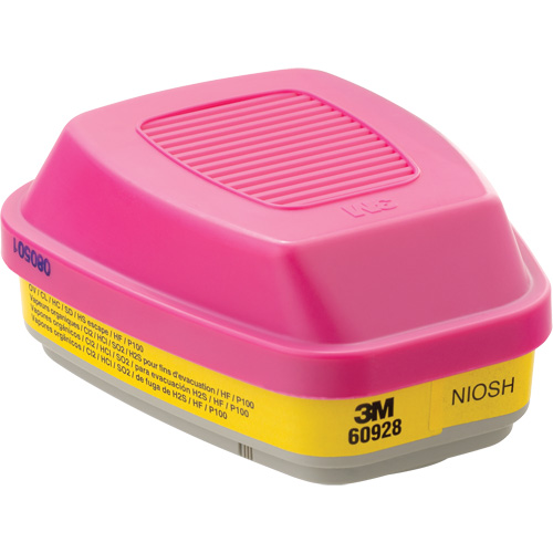 Respirator Cartridge/Filter, Gas/Vapour Cartridge, Organic Vapour/Acid Gas/P100 Cintas