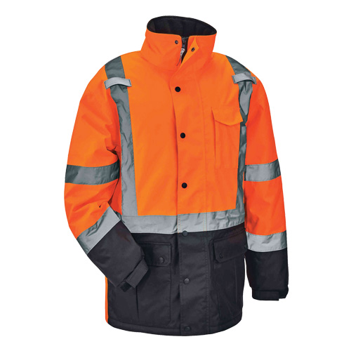 Parka thermique GloWear 8384 de Type R, Orange haute visibilit&eacute;, Grand Cintas