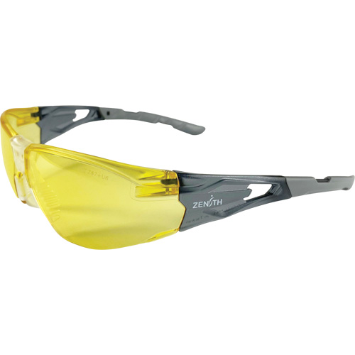 Lunettes de s&eacute;curit&eacute; s&eacute;rie Z2900, Lentille Ambr&eacute;e, Anti-&eacute;gratignures, ANSI Z87+/R&eacute;pond ou surpasse la norme CSA Z94.3 Cintas