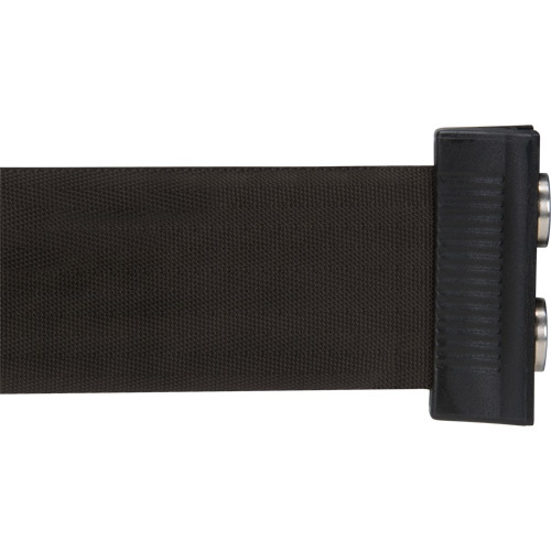 Magnetic Tape Cassette for Build-Your-Own Crowd Control Barrier, 7', Black Tape Cintas