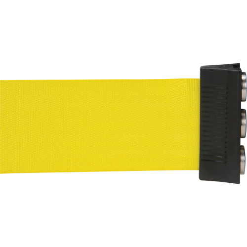 Magnetic Tape Cassette for Build-Your-Own Crowd Control Barrier, 12', Yellow Tape Cintas