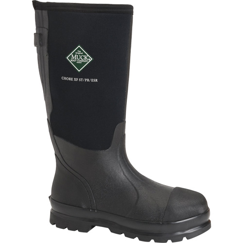 Men's Chore Classic Mid-Calf Boots, Rubber, Steel Toe, Size 5 Cintas