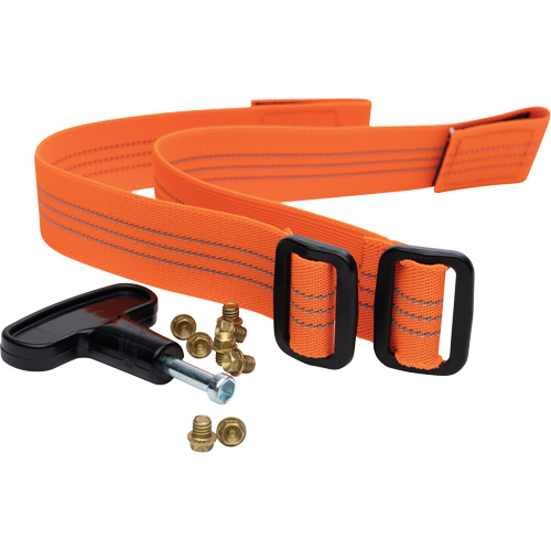 Crampons et sangles de rechange en laiton pour crampons &agrave; glace Midcleat Cintas