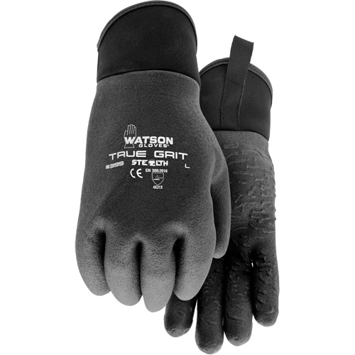 True Grit Coated Gloves, Small, Foam PVC Coating, Nylon Shell Cintas