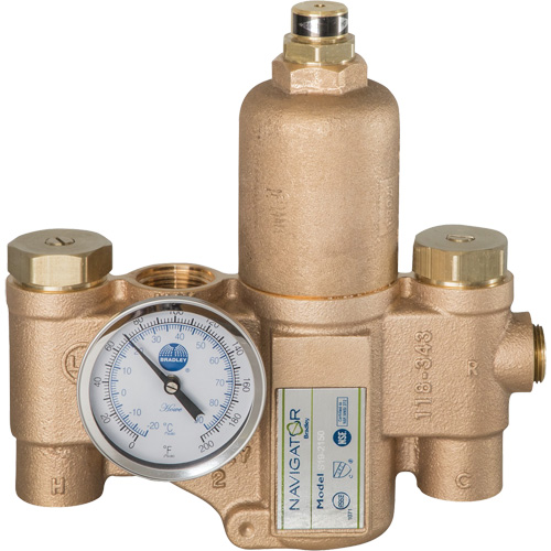 Navigator EFX20 Emergency Fixture Thermostatic Mixing Valve, 30 GPM Cintas