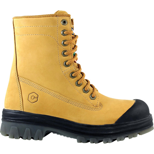 Dynamic Work Boots, Leather, Steel Toe, Size 7 Cintas