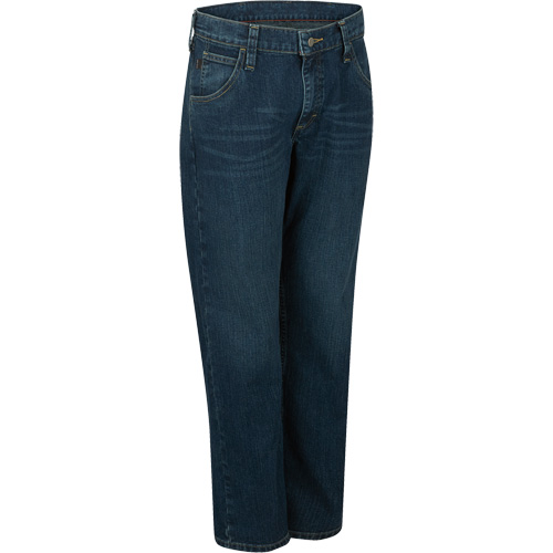 Men's Straight Fit Stretch Jeans, 30 Waist Cintas