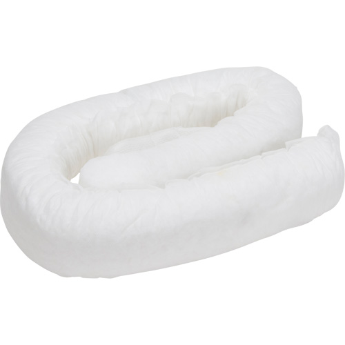 Remblais tubulaires, Huile seulement, Absorption 9 gal., 3" la x 4' lo, Pqt de 12 Cintas
