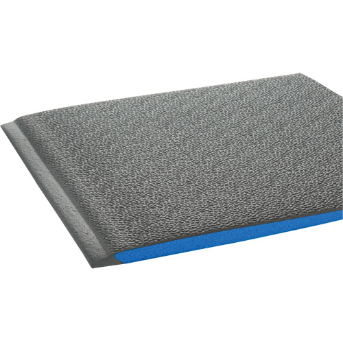 Wear-Bond Comfort-King Ergonomic Mats, Pebbled, 3' x 5' x 9/16", Grey, Vinyl Foam Cintas