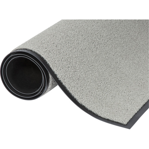 Tapis d'accueil Jasper, Essuie-pieds/grattoir, 2' x 3' x 5/16", Gris Cintas