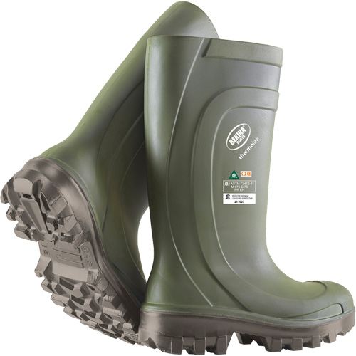 Bottes de s&eacute;curit&eacute; isol&eacute;es Thermolite, Polyur&eacute;thane, Embout Composite, Pointure 6, Semelle R&eacute;sistant aux perforations Cintas